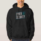 Cybersecurity Hacker Hacker Hack Cyber Security Hoodie (Vorderseite)