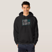 Cybersecurity Hacker Hacker Hack Cyber Security Hoodie (Vorne ganz)