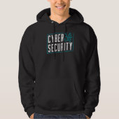 Cybersecurity Hacker Hacker Hack Cyber Security Hoodie (Vorderseite)