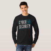 Cybersecurity Hacker Hacker Hack Cyber Security T-Shirt (Vorne ganz)