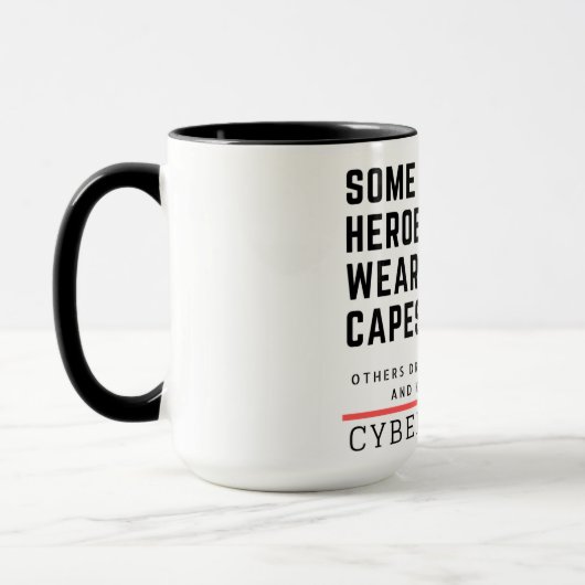 Cybersecurity Held-Tasse Tasse (Links)