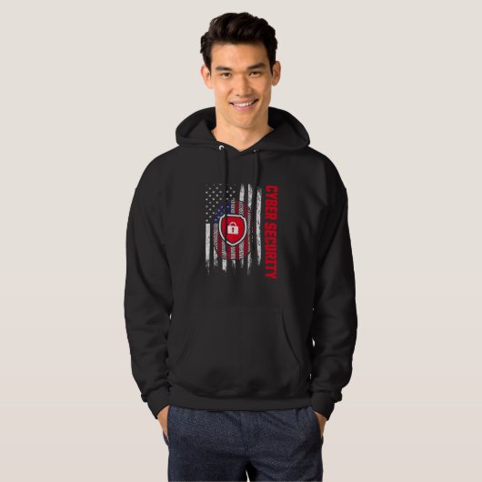 Cybersecurity IT Analyst Certified Tech Security 1 Hoodie (Vorne ganz)