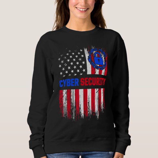 Cybersecurity IT Analyst Certified Tech Security 3 Sweatshirt (Vorderseite)