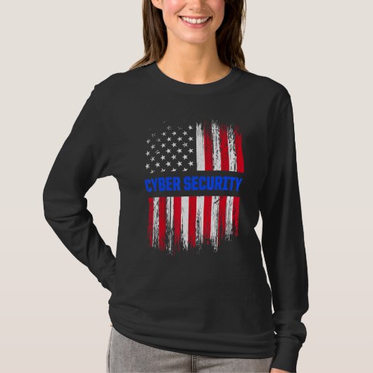 Cybersecurity IT Analyst Certified Tech Security 6 T-Shirt (Vorderseite)