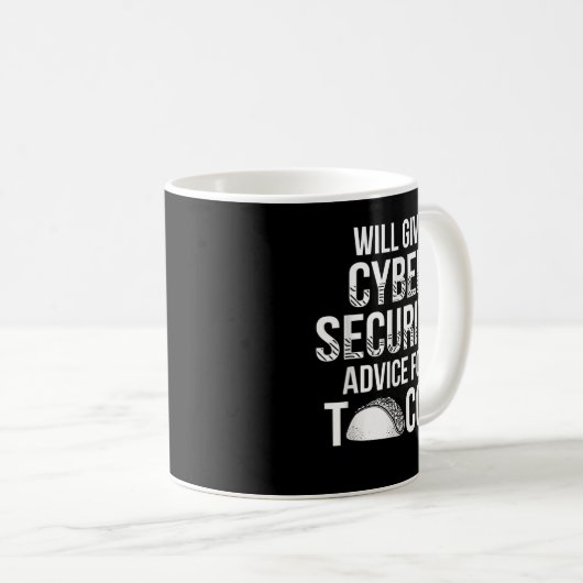 Cybersecurity IT Analyst US Art Certified Tech Sec Kaffeetasse (VorderseiteRechts)