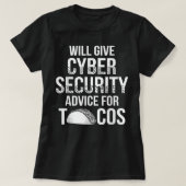Cybersecurity IT Analyst US Art Certified Tech Sec T-Shirt (Design vorne)