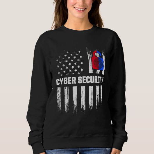 Cybersecurity IT Analyst - zertifizierte technisch Sweatshirt (Vorderseite)