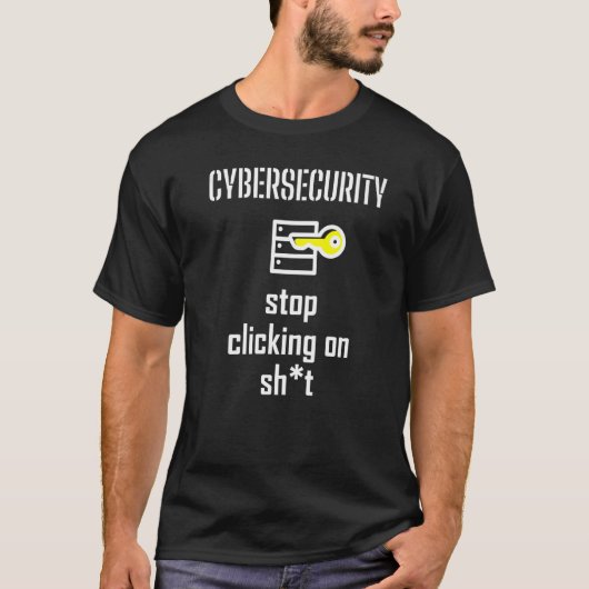 Cybersecurity - IT Security Computer Service Premi T-Shirt (Vorderseite)