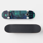 Cybersicherheit Ethic-Hacker-Coding-Tech-Professio Skateboard (Horizontal)
