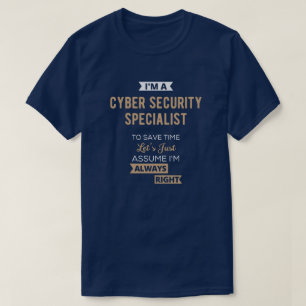 Cybersicherheits-Spezialist T-Shirt