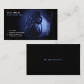 Cybersicherheitsdienste | ONLINE-SCHUTZDIENST Visitenkarte (Vorne/Hinten)