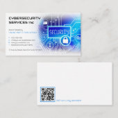 Cybersicherheitsdienste | ONLINE-SCHUTZDIENST Visitenkarte (Vorne/Hinten)