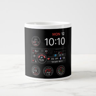 Cybersicherheitsexperte Stealth-Modus-Tasse Jumbo-Tasse