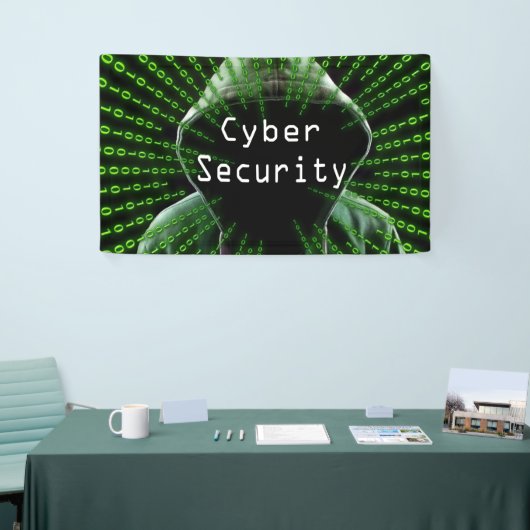 Cybersicherheitsgeschäft Banner (Messeveranstaltung)