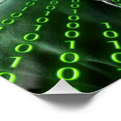 Cybersicherheitsgeschäft Poster (Ecke)