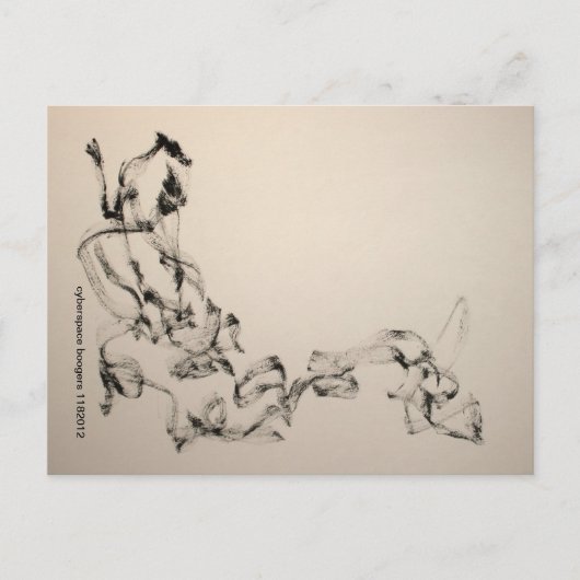 Cyberspace-Boogers 1182012 Postkarte (Vorderseite)