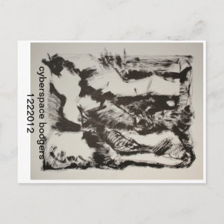 Cyberspace-Boogers 1222012 Postkarte