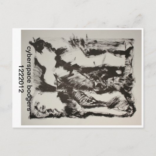 Cyberspace-Boogers 1222012 Postkarte (Vorderseite)