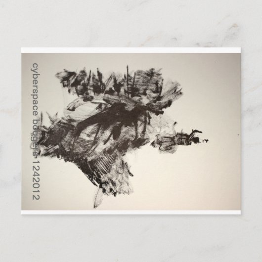 Cyberspace Boogers 1242012 Postkarte (Vorderseite)