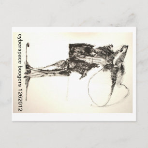Cyberspace Boogers 1262012 Postkarte