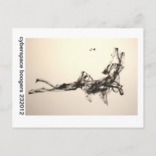 Cyberspace Boogers 232012 Postkarte (Vorderseite)