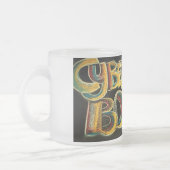 Cyberspace Boogers-Tasse Mattglastasse (Links)