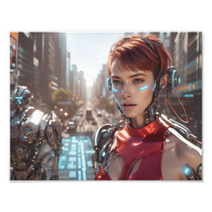 Cyberstadt Fotodruck