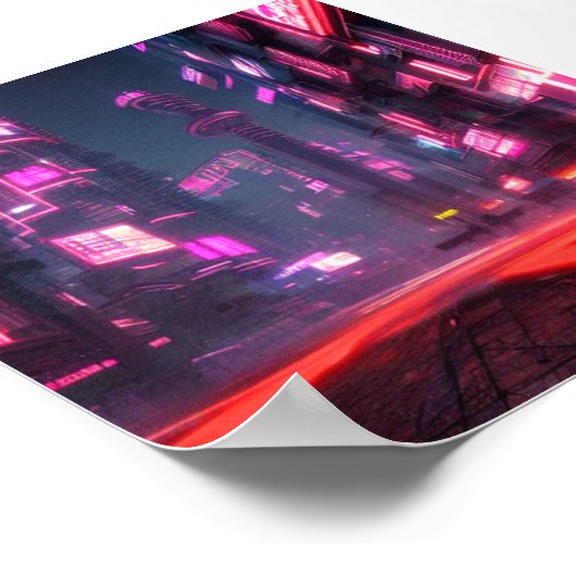 Cyberstadt Poster (Ecke)