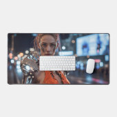 Cyberstadt Schreibtischunterlage (Tastatur & Maus)