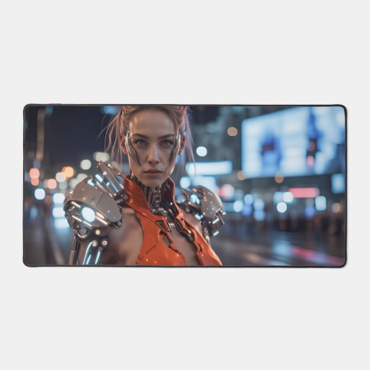 Cyberstadt Schreibtischunterlage (Vorderseite)