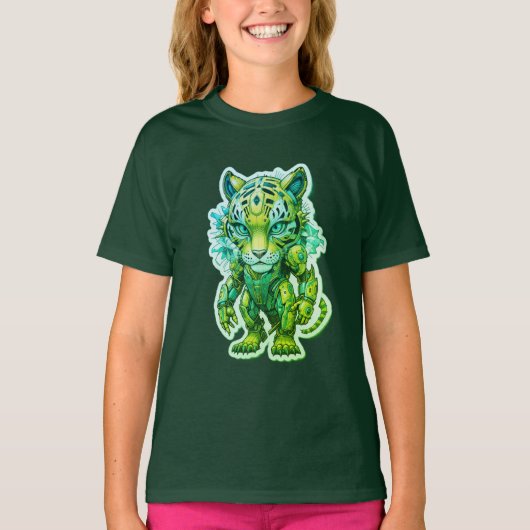 Cyberstreifen T-Shirt (Vorderseite)