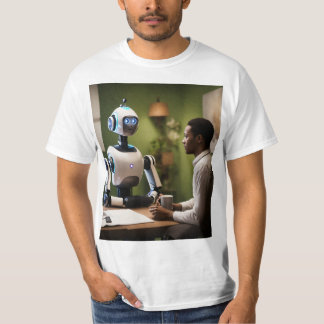 CyberTee-Labrador: Fett-Designs für Roboterliebhab T-Shirt