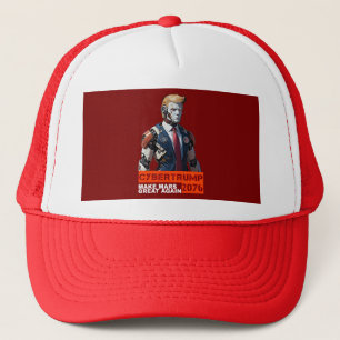 CyberTrump 2076 Mars wieder großartig machen Truckerkappe