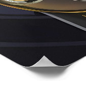 Cybille Ken Gage Cyborg Sci-Fi Poster (Ecke)