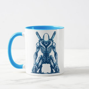 Cyborg Alien Warrior - Futuristisches Sci-Fi-Monst Tasse