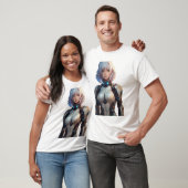 Cyborg-Animationsart T-Shirt (Unisex)