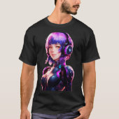 Cyborg-Animationsart T-Shirt (Vorderseite)