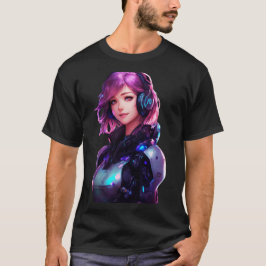 Cyborg-Animationsart T-Shirt