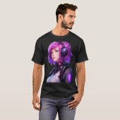 Cyborg-Animationsart T-Shirt (Vorne ganz)