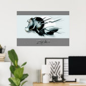 Cyborg Ape Poster (Heimbüro)