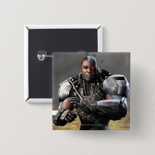 Cyborg Button (Vorne & Hinten)