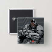 Cyborg Button (Vorne & Hinten)