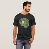 Cyborg Cybernetic Brain T-Shirt (Vorne ganz)