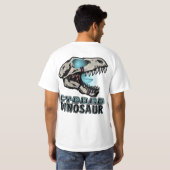 Cyborg Dinosaur T-Shirt (Schwarz voll)