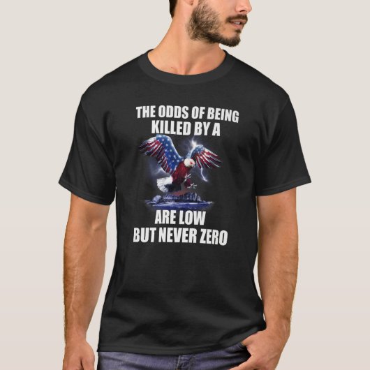 Cyborg Eagle Sprichwort Patriotic Zitat für Männer T-Shirt (Vorderseite)