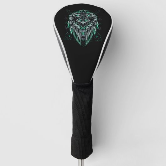 Cyborg-Evolution Golf Headcover (Vorderseite)