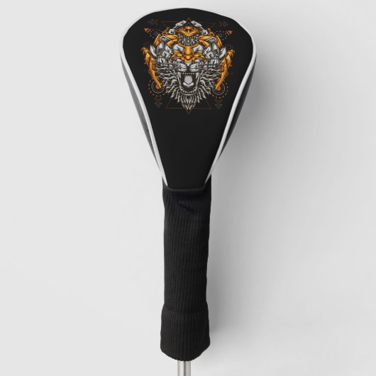 Cyborg-Evolution Golf Headcover (Vorderseite)