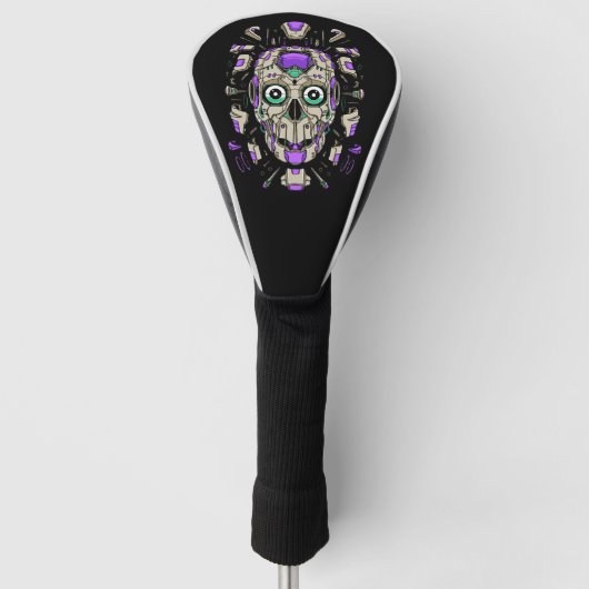 Cyborg-Evolution Golf Headcover (Vorderseite)