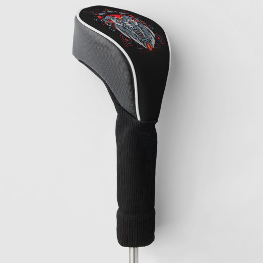 Cyborg-Evolution Golf Headcover (angewinkelt)