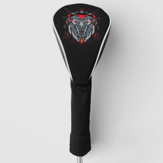 Cyborg-Evolution Golf Headcover (Vorderseite)
